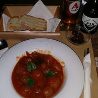 Stifado at Aubergine Cafe in Corfu