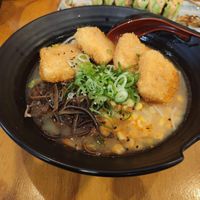 Tofu Katsu Ramen with tan tan broth at Koshigaya Kitchen in Campbelltown