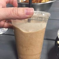 Chocolate shake at Meta Burger in Denver