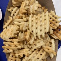 Basket of fries  at Meta Burger in Denver