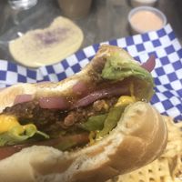Supernova burger at Meta Burger in Denver