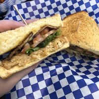 Dijon Chicken Bacon at Meta Burger in Denver