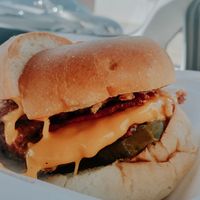 Western (BBQ) Burger at Meta Burger in Denver