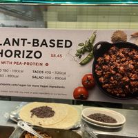 Plant based chorizo! at Chipotle - Irvine Blvd in Irvine