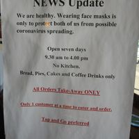 Yay; they're still open! at Himalaya Bakery and Cafe in Daylesford