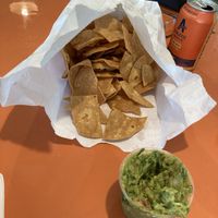 Quac and chips. Delicious    at Las Olas in Wells