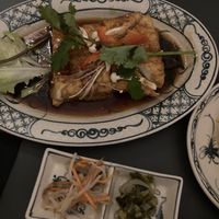 tofu caramel at Lúa Cuisine in Frankfurt