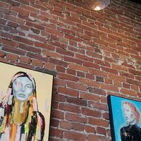 Wall at Duo Cafe in Moncton