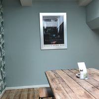 Interior at Green Onion Cafe in Limerick