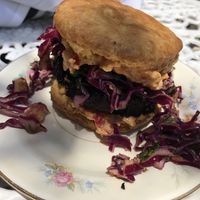 Biscuit  at Fog Eater Cafe in Mendocino