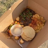   at Fog Eater Cafe in Mendocino