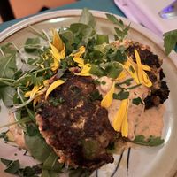 Crabby Pattie’s   at Fog Eater Cafe in Mendocino