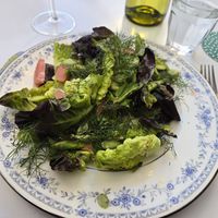 Spring Salad exquisite! at Fog Eater Cafe in Mendocino