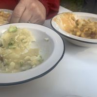   at Fog Eater Cafe in Mendocino