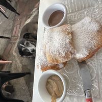 Beignets   at Fog Eater Cafe in Mendocino