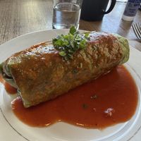 Breakfast burrito vegan   at Provisions in Vallejo