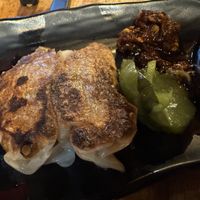 Imposible gyoza   at Ramen Yamadaya in San Francisco