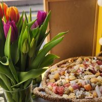 Inside decor at Pasta Factory in Galway