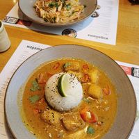 Tofu raisukaree at Wagamama in Milan