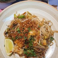 Pad thai at Wagamama in Milan