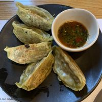 Dumplings at Wagamama in Milan