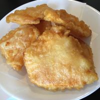Tempura Yam at Just Delicious Japanese Bistro in Summerland
