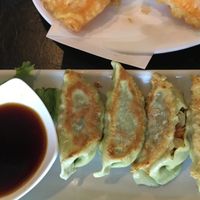 Veggie Gyoza  at Just Delicious Japanese Bistro in Summerland