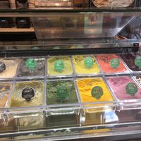 Green means vegan  at Impronta in Paris