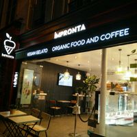 At night at Impronta in Paris