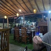 The restaurant at Lonto in Penida Island