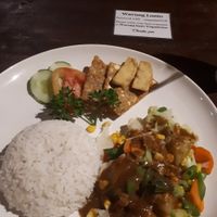 Gado gado at Lonto in Penida Island