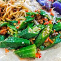 Lady fingers at Wan Yuan 萬緣齋 - Greenwich Drive in East Singapore