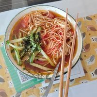 藩茄時蔬冷麵 at Coolife Owl 貓頭鷹藝品蔬食館 - Māotóuyīng in New Taipei City