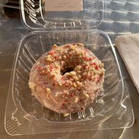 Vegan Treats donut!  at Andy Pepper's in Oley