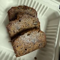 banana walnut french toast (made vegan)  at Andy Pepper's in Oley