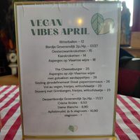 Menu april at Groenendijk Weert in Weert