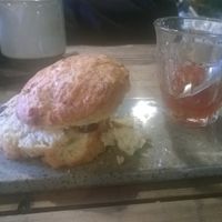 Scone and jam at Kiln in Newcastle Upon Tyne