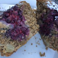 Look at the berries!   at Piha Cafe in Piha