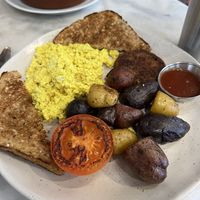 Country scramble (made vegan)  at The Butcher's Daughter in Brooklyn