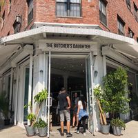  Thrilled BD have come to this neighborhood this was previously a restaurant that was the opposite of Vegan so happy they’re vegan options  at The Butcher's Daughter in Brooklyn