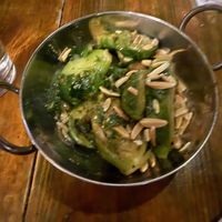 Butterless Brussels Sprouts  at Kid Cashew in Charlotte
