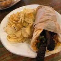 Grilled portobello gyro at Kid Cashew in Charlotte