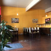 Inside at Butter Chicken Hut in Stony Plain