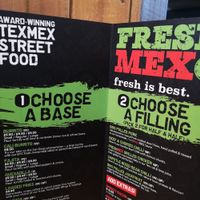 VV - vegan at FreshMex in Aberdeen