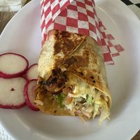 Burrito de Asada  at El Michoacano Ice Cream and Mexican Food in Des Moines
