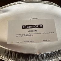 My typical order  at Chipotle - Cottonwood Dr in Parker