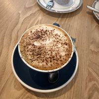 Cappuccino  at Catnap Cafe in Christchurch