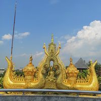 Building last floor at Santi Asoke Temple Community in Bangkok