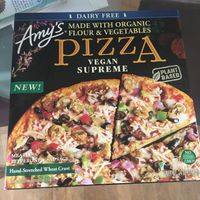 Vegan pizza at Whole Foods Market in Alexandria