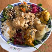 Goddess Bowl at Cafe Eighty2 in Drumnadrochit